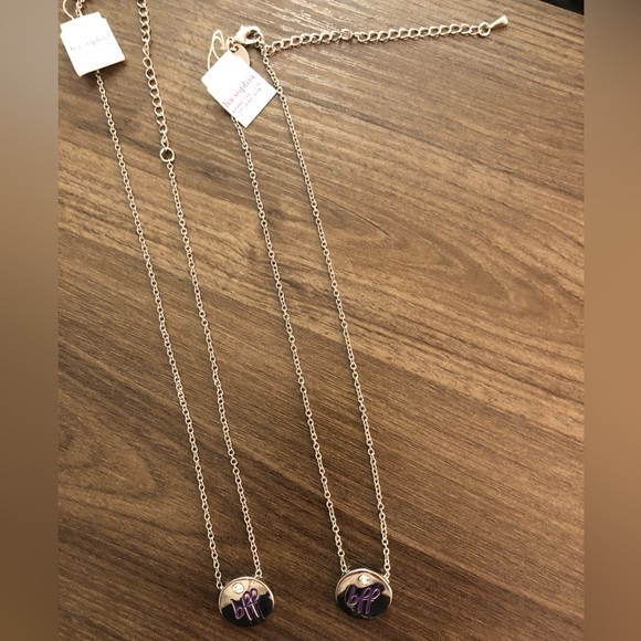 LIa Sophia Silver BFF Necklace - Picture 6 of 7